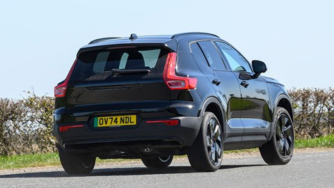 Volvo EX40 rear driving