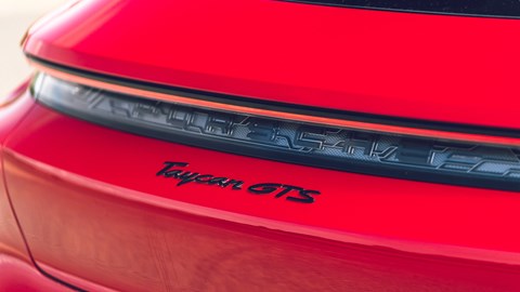 Porsche Taycan GTS - badge