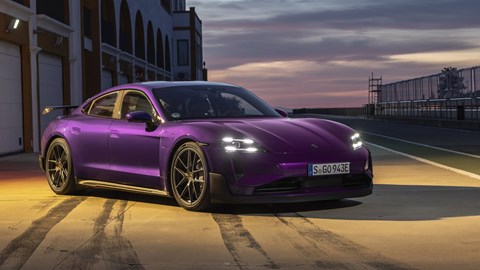 Porsche Taycan Turbo GT (2024) review: big purple monster | CAR Magazine