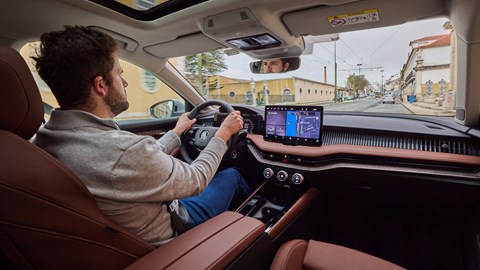 Skoda Superb interior
