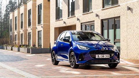 2024 Mazda 2 Hybrid front three quarters