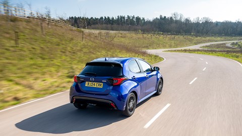 Right-hand drive Mazda 2 Hybrid