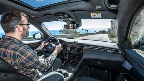 Author Tim Pollard tests the new 2024 Maserati Grecale Folgore