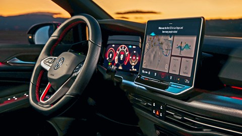 VW with AI in interior