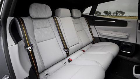 Polestar 4 rear seats