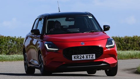 Suzuki Swift front cornering