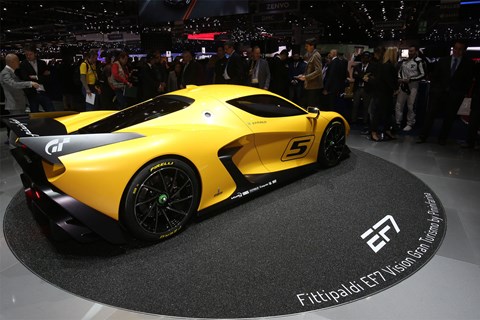 Pininfarina EF7 at the 2017 Geneva motor show