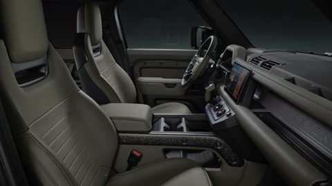 Land Rover Defender OCTA interior