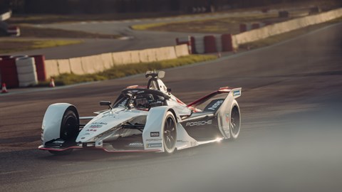 Porsche Formula E car