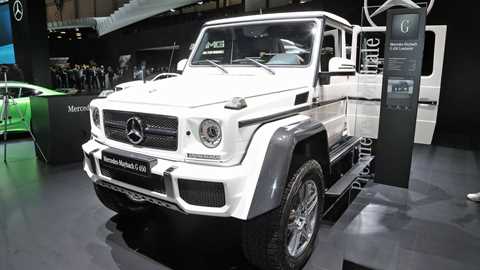 Mercedes Maybach G650 Landaulet at the 2017 Geneva motor show