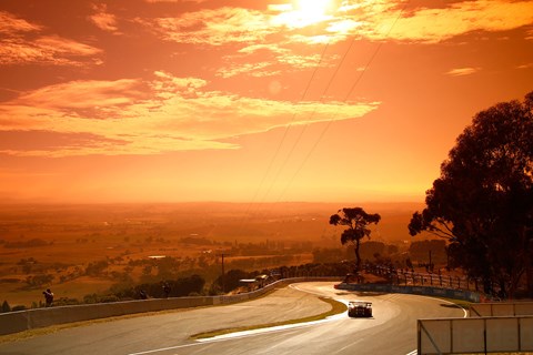 The Mount Panorama circuit climbs 570ft from the start straight to its highest point