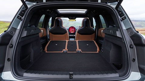 MINI Countryman (2024) review: boot space, seats down