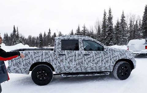 Mercedes X-class pick-up: see it for real later in 2017
