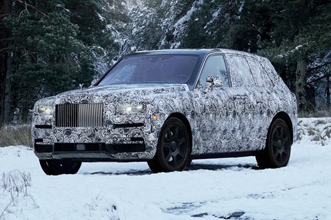 Rolls-Royce Cullinan front quarter