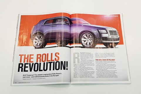 Rolls Royce Cullinan magazine pic