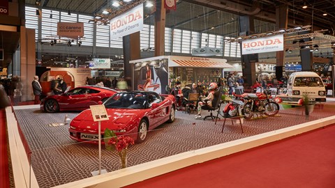 Old NSX meets new at Retromobile 2017
