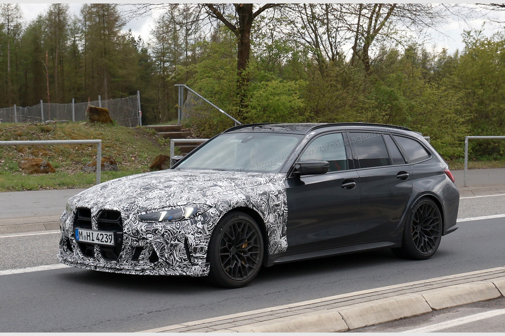 New 2025 BMW M3 CS Touring spied: Munich's wicked wagon gets serious 