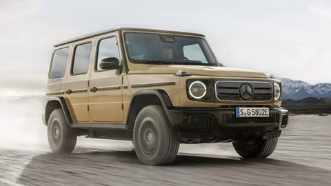 Mercedes G 580 with EQ Technology front driving