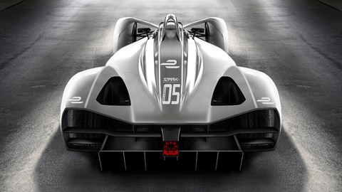 The Spark Racing Formula E race car