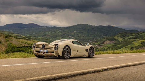 Pagani Utopia rear three-quarter