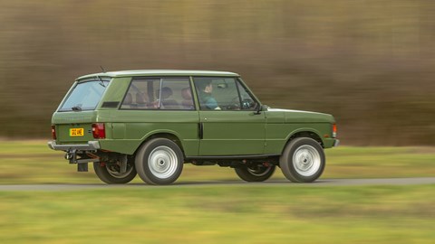 Tesla tech, old-school Range Rover charm