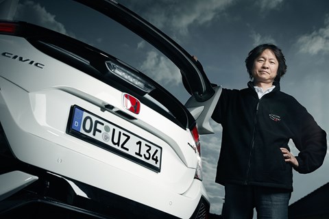 Honda engineering chief Ryuichi Kijima 