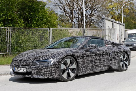 BMW i8 Roadster prototype