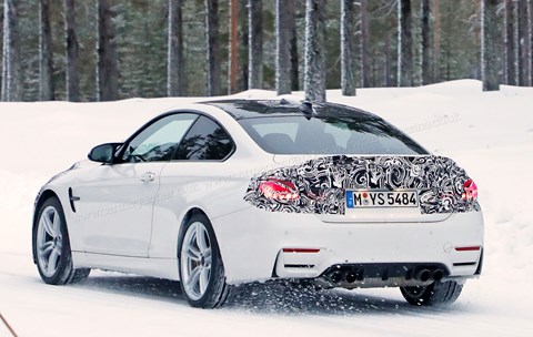 BMW M4 CS: CAR magazine spy photos