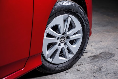 Toyota Prius long-term test wheels