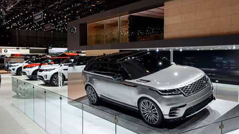 The Range Rover Velar at 2017 Geneva motor show
