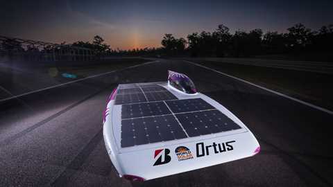 Ortus-T solar-powered car built by Durham Uni students