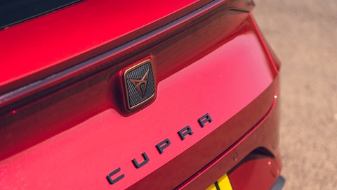 Cupra Leon Estate badge