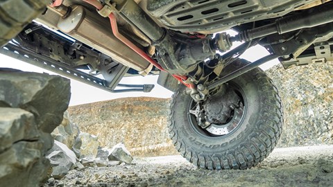 Ineos Quartermaster LeTech portal axles