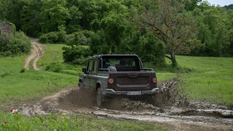 Ineos Quartermaster - off-road rear