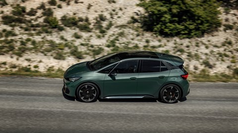 Cupra Born VZ side profile