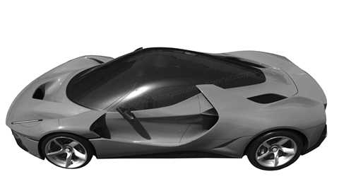 The new mystery Ferrari supercar