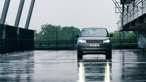 Range Rover front on