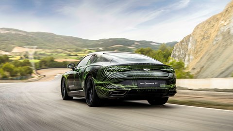 Bentley Continental GT Hybrid prototype rear