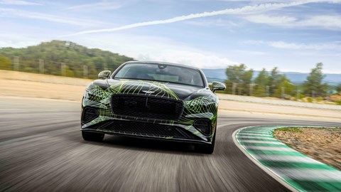 Bentley Continental GT Hybrid prototype front