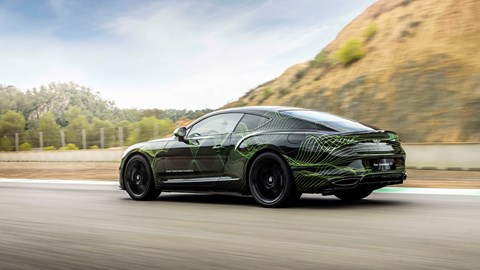 Bentley Continental GT Hybrid prototype rear