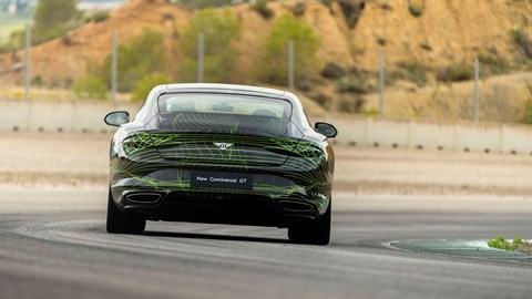 Bentley Continental GT Hybrid prototype rear