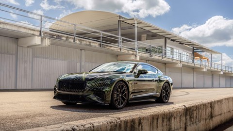 Bentley Continental GT Hybrid prototype front three-quarter