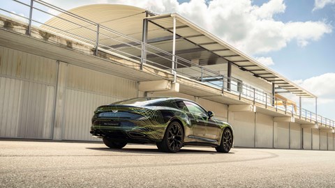 Bentley Continental GT Hybrid prototype rear three-quarter