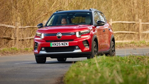 Citroen e-C3 front cornering