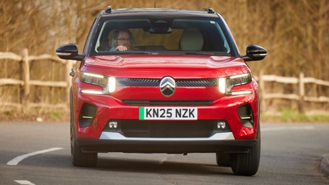 Citroen e-C3 front cornering