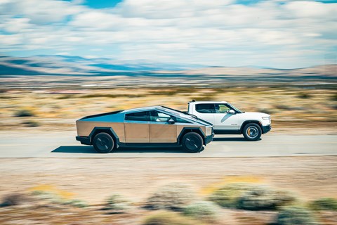 Throwing shapes: Tesla and Rivian have divergent design strategies