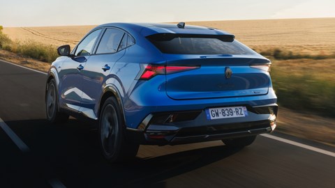 Renault Rafale driving rear