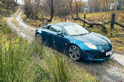 Author Mark Walton took his Alpine A110 to his Welsh bolthole