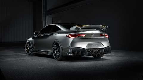 Infiniti Q60 Project Black S: letting its hair down