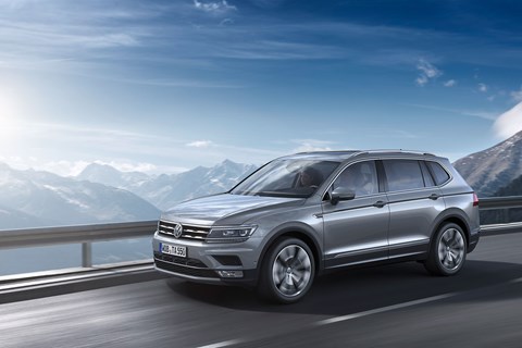 See the new Volkswagen Tiguan Allspace at Geneva motor show